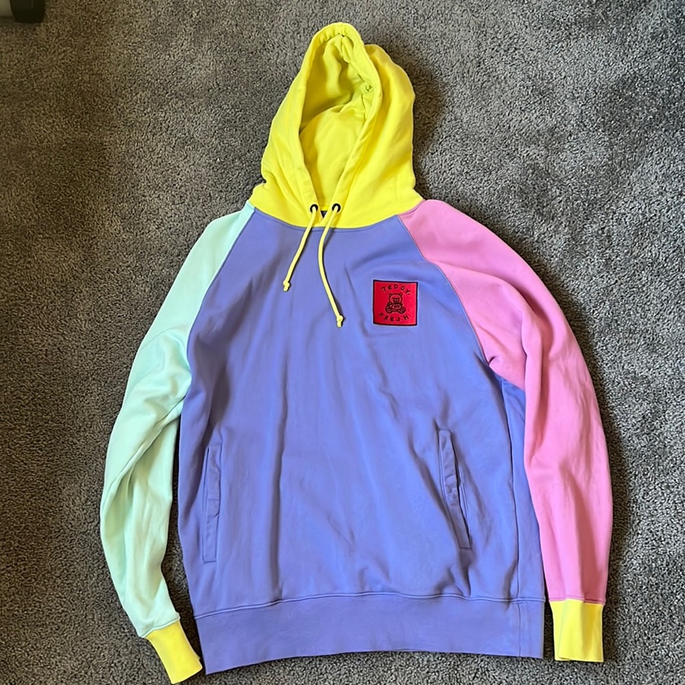 Teddy Fresh Colorblock hoodie